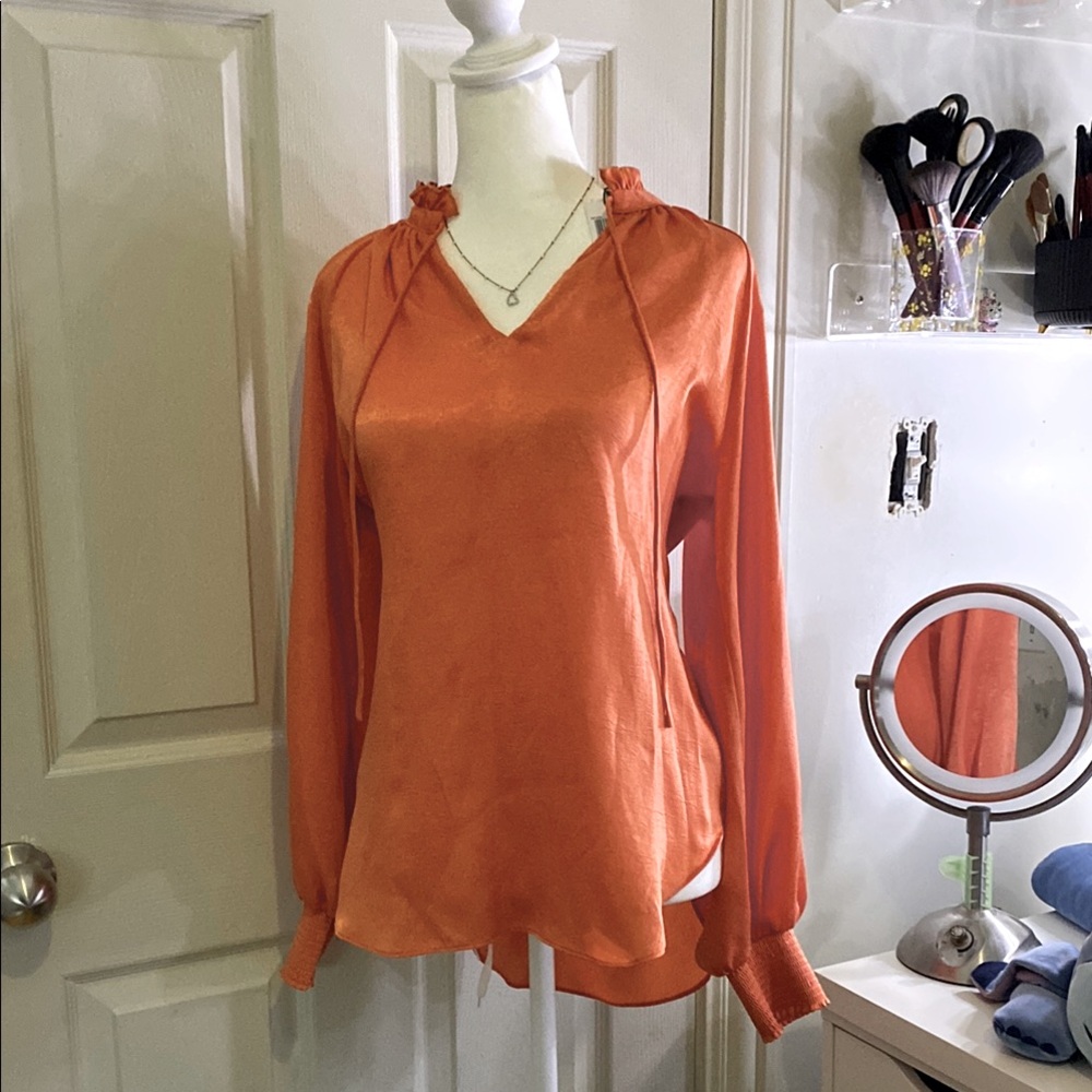 Orange Women's Top/blouse